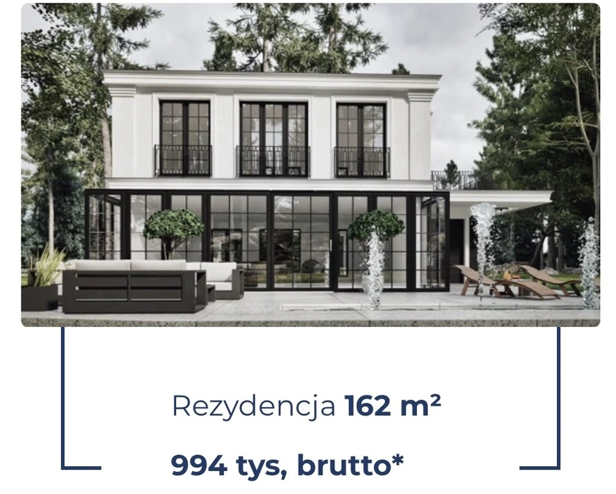 NOWOCZESNY DOM o powierzchni 162 m²